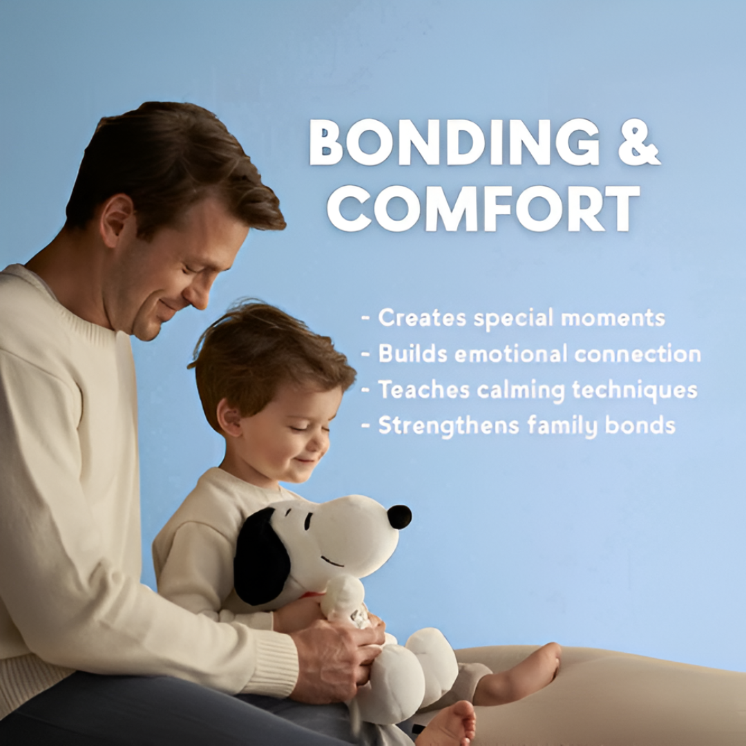 Breathing Puppy Plush